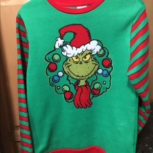 Dr. Seuss The Grinch themed sweater
